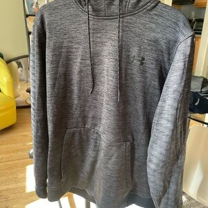Under Armour Men's Heather Charcoal Pullover Hoodie